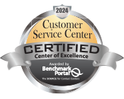 2024 Center of Excellence for Superior Customer Service from BenchmarkPortal