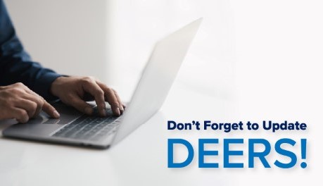 update DEERS!