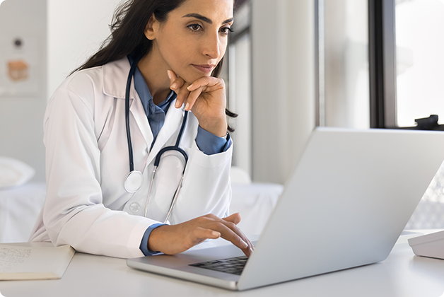 Doctor with Laptop